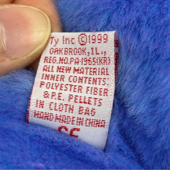 TY Beanie Buddies Collection Vintage Clubby 2 Bear 1999 (Large) - Picture 10 of 10